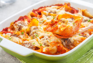 Goat Sausage Stuffed Shells Recipe